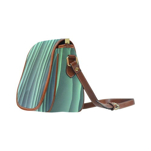 Dunes - Green Saddle Bag/Large (Model 1649)