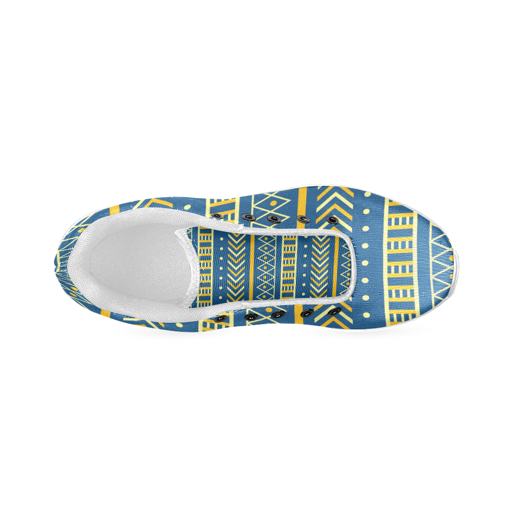 Ethnic Boho Tribal Geometric Pattern Women’s Running Shoes (Model 020)