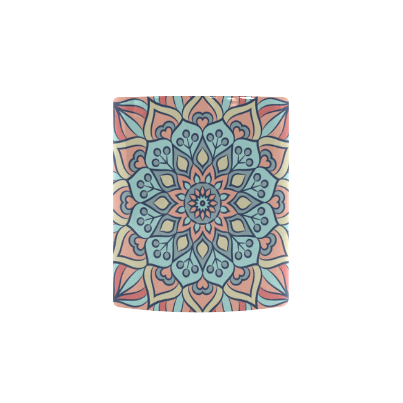 Beautiful Mandala Design Custom Morphing Mug