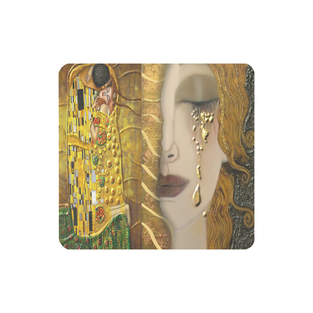 My Klimt Serie:Gold Women's Clutch Wallet (Model 1637)