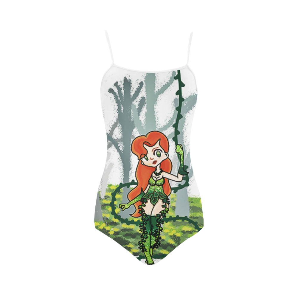 Poison Ivy Strap Swimsuit ( Model S05)