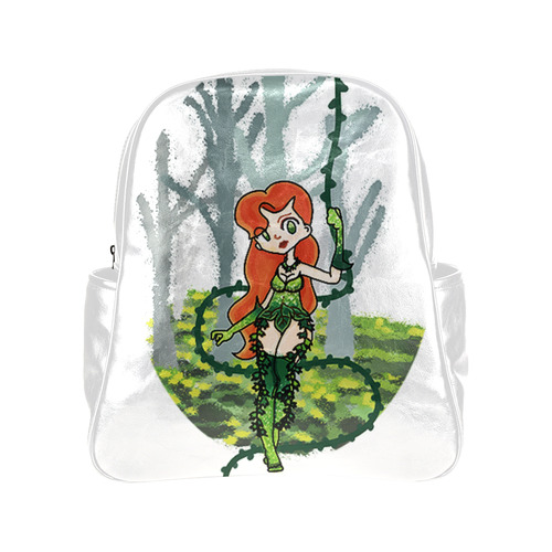 Poison Ivy Multi-Pockets Backpack (Model 1636)
