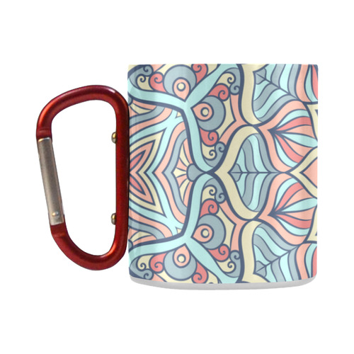 Beautiful Mandala Design Classic Insulated Mug(10.3OZ)