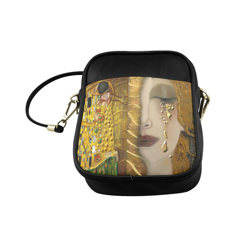 My Klimt Serie:Gold Sling Bag (Model 1627)