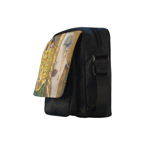 My Klimt Serie:Gold Crossbody Nylon Bags (Model 1633)
