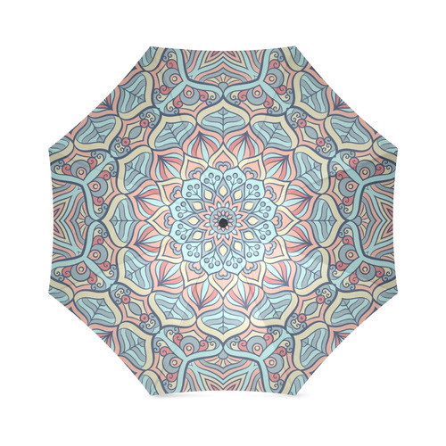 Beautiful Mandala Design Foldable Umbrella (Model U01)