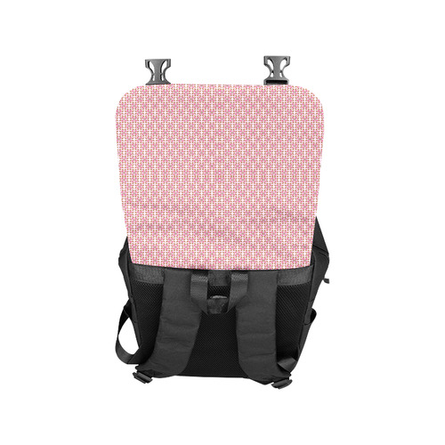 Retro Pink and Brown Pattern Casual Shoulders Backpack (Model 1623)