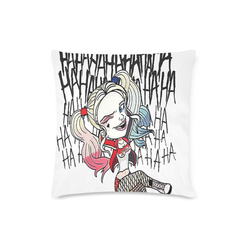 Harley Quinn Suicide Squad Custom Zippered Pillow Case 16"x16"(Twin Sides)