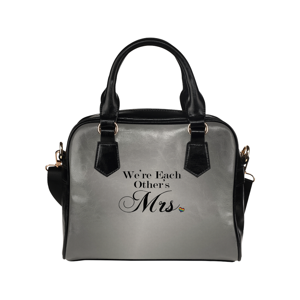 We're Each Other's Mrs. Shoulder Handbag (Model 1634)