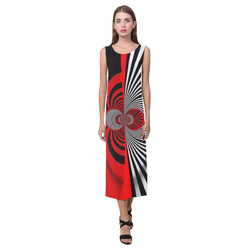 La Pantasia Phaedra Sleeveless Open Fork Long Dress (Model D08)