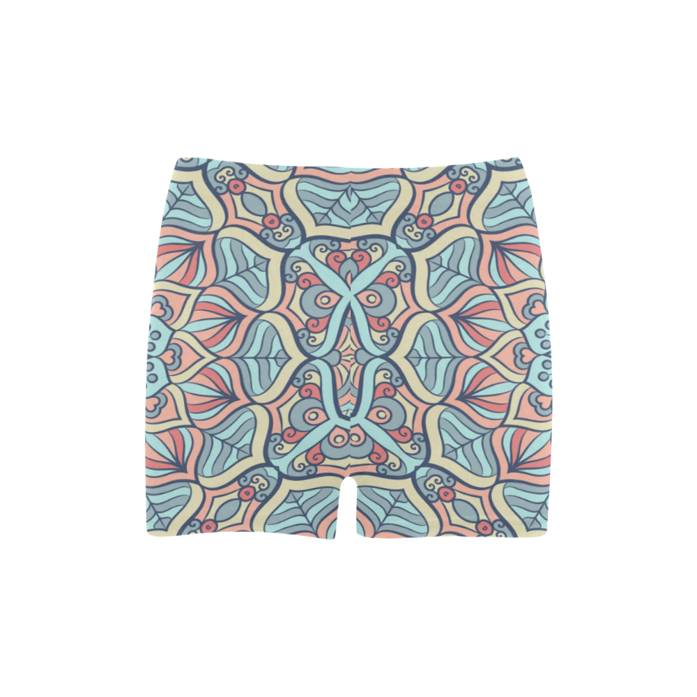 Beautiful Mandala Design Briseis Skinny Shorts (Model L04)