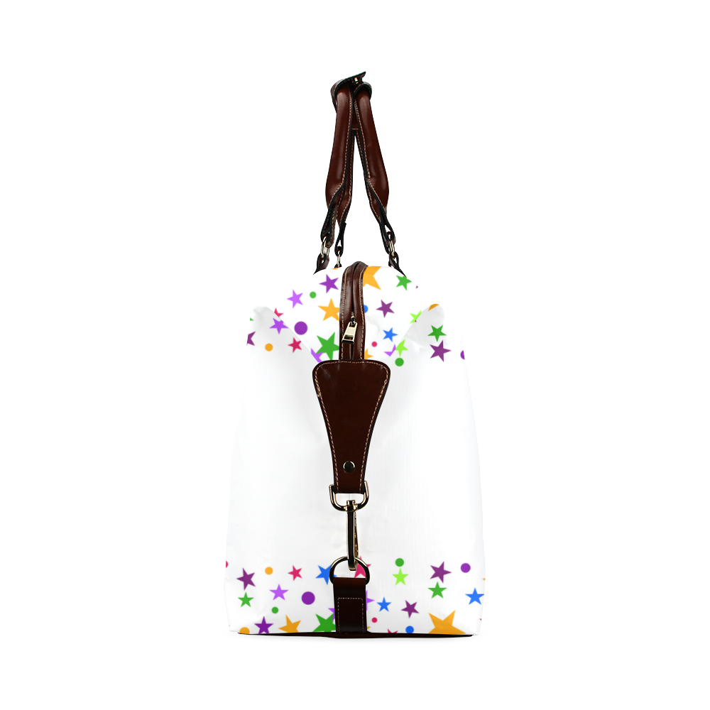 Colorful stars Classic Travel Bag (Model 1643)