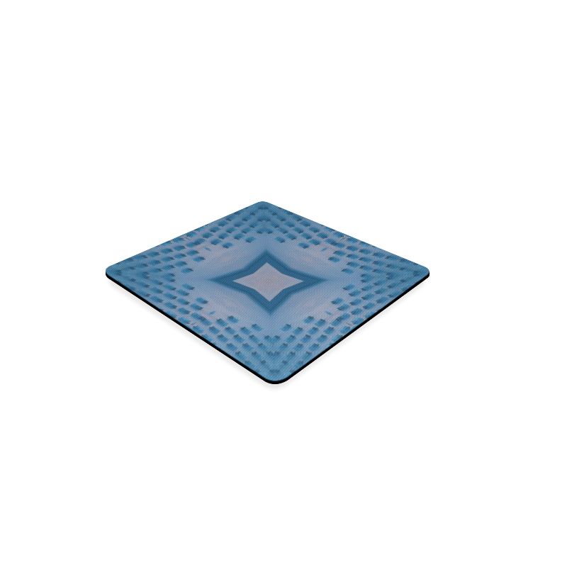 Blue Blocks Square Coaster