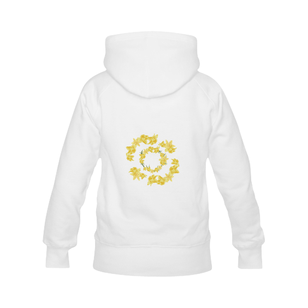 Daffodils Women's Classic Hoodies (Model H07)