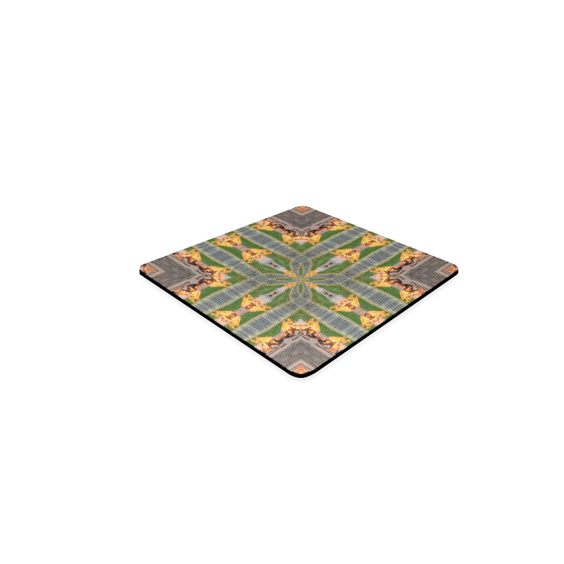 Paths of Fire Square Coaster