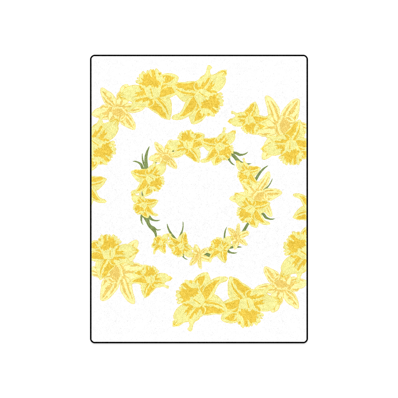 Daffodils Blanket 50"x60"