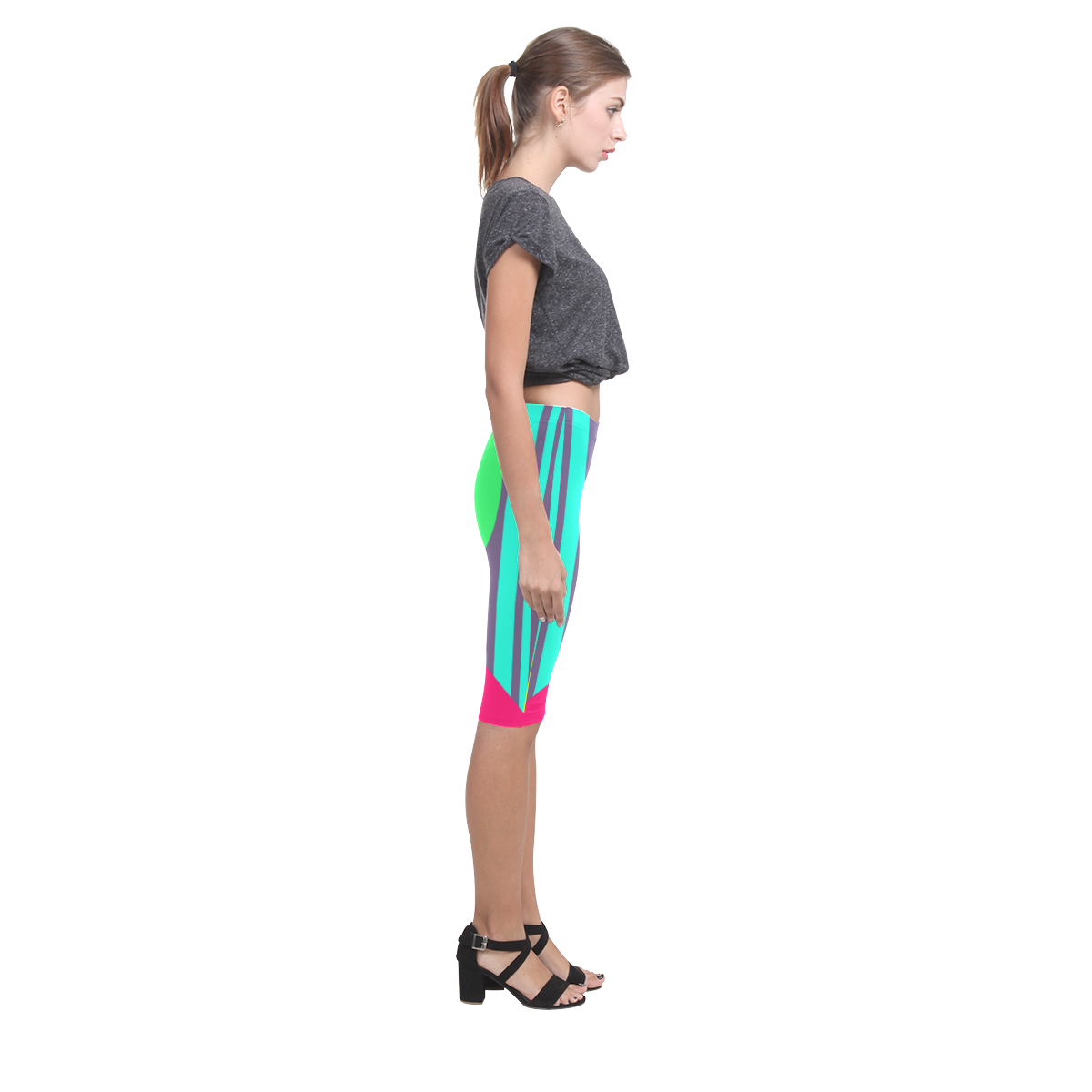 Shapes and Colors Hestia Cropped Leggings (Model L03)