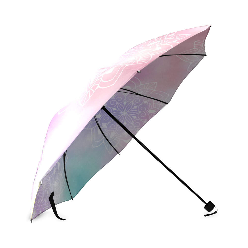 Watercolor Mandala by ArtformDesigns Foldable Umbrella (Model U01)