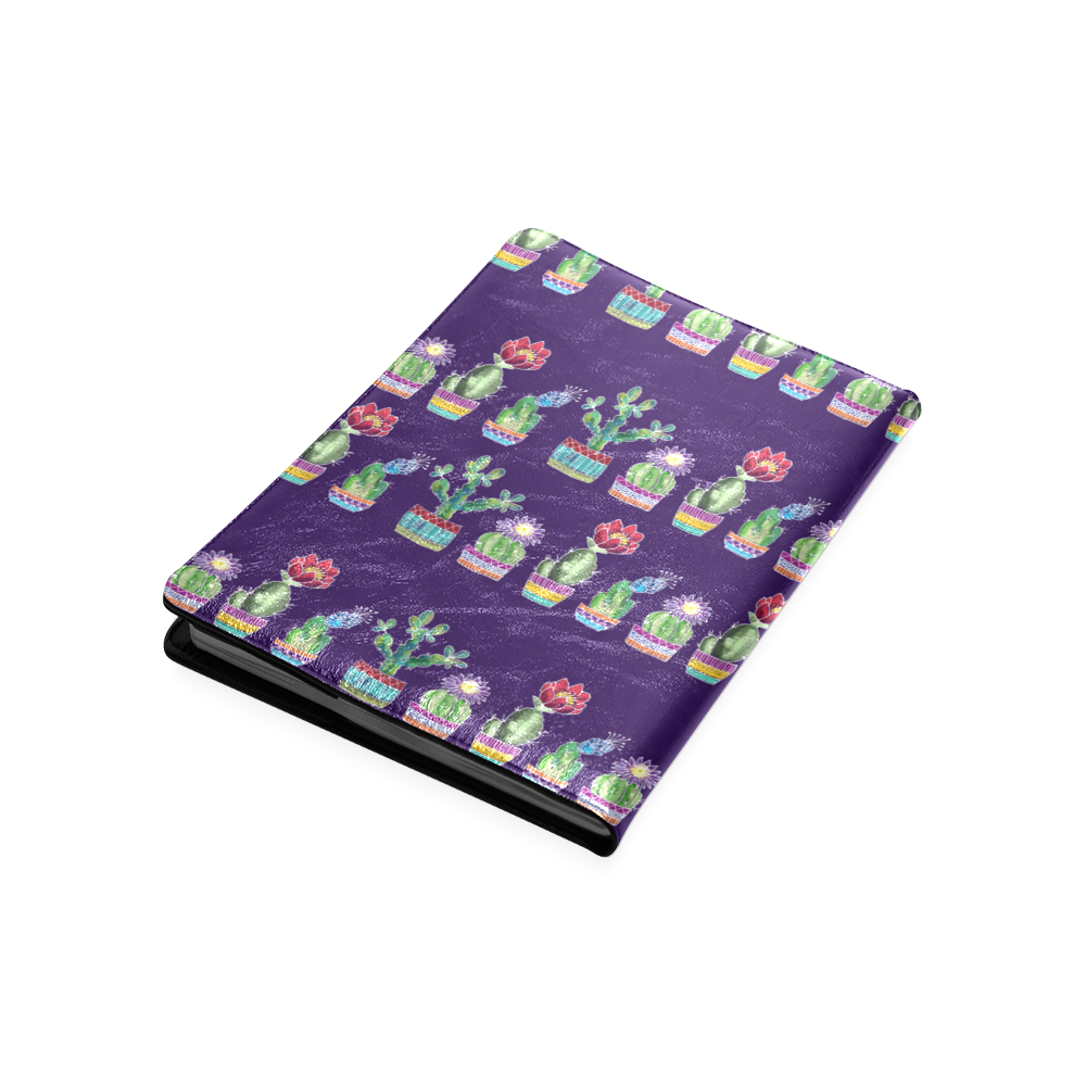 Cute Cactus Blossom Custom NoteBook B5