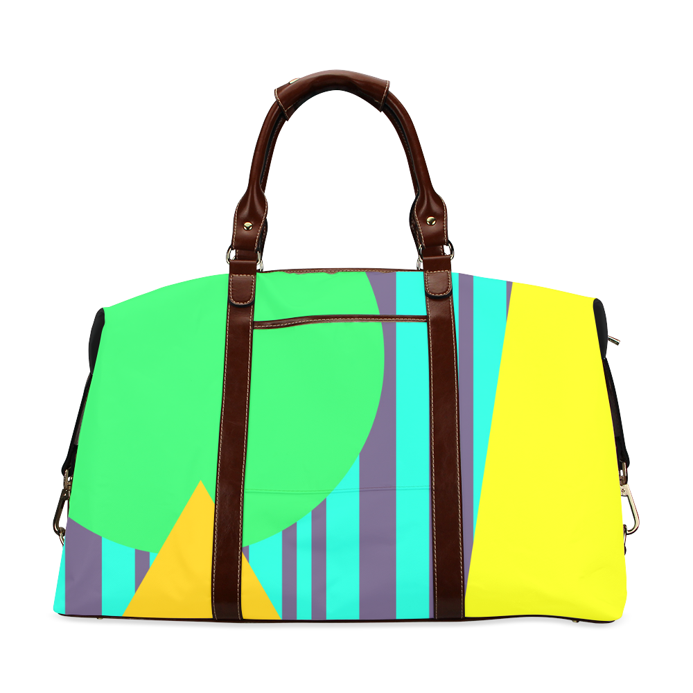 Shapes and Colors Classic Travel Bag (Model 1643)