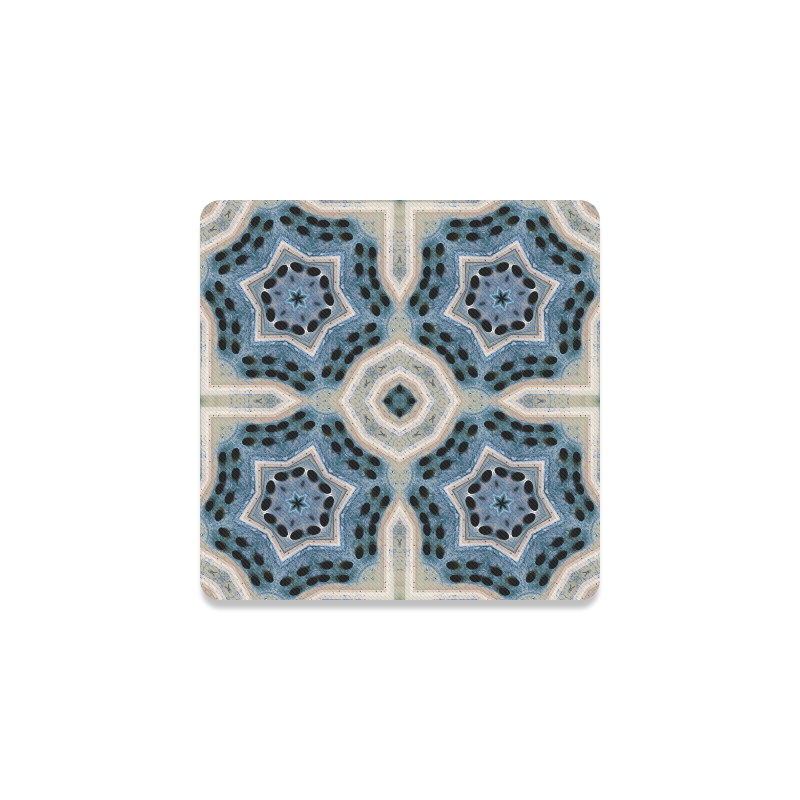 Stars & Ovals Square Coaster