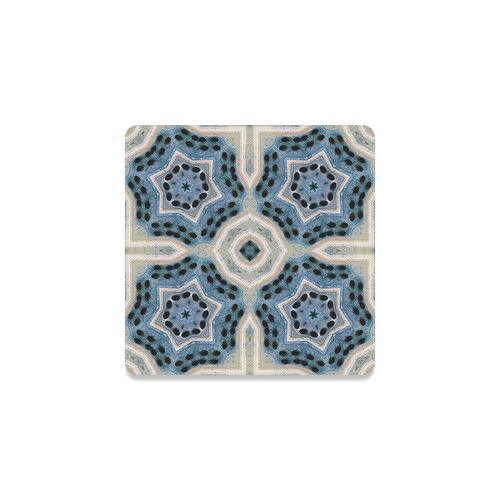 Stars & Ovals Square Coaster