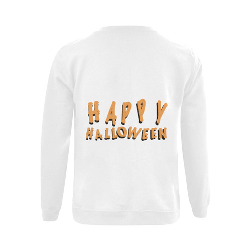 Happy Halloween Gildan Crewneck Sweatshirt(NEW) (Model H01)