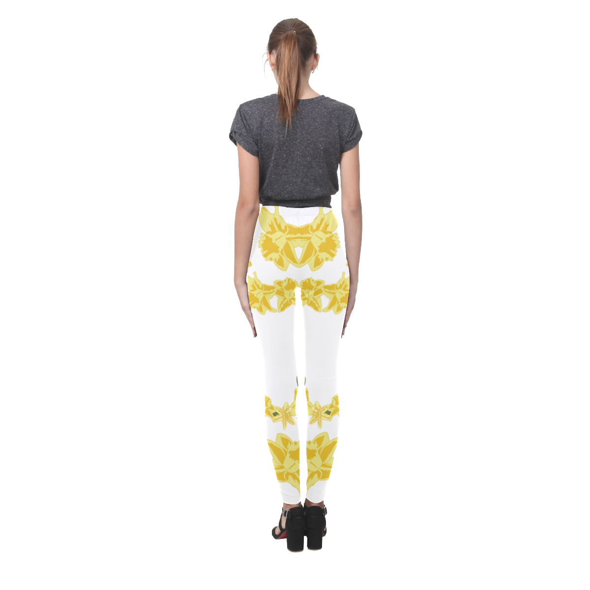 Daffodils Cassandra Women's Leggings (Model L01)