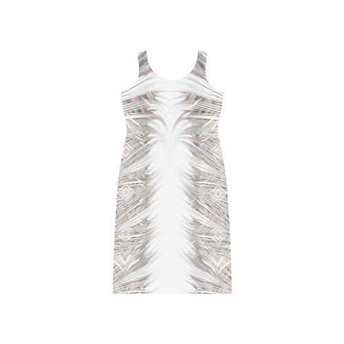 light Phaedra Sleeveless Open Fork Long Dress (Model D08)