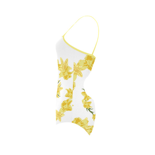 Daffodils Strap Swimsuit ( Model S05)