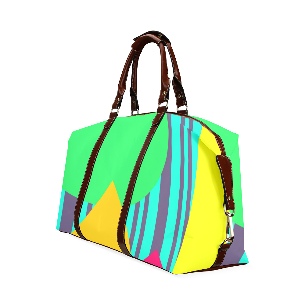 Shapes and Colors Classic Travel Bag (Model 1643)