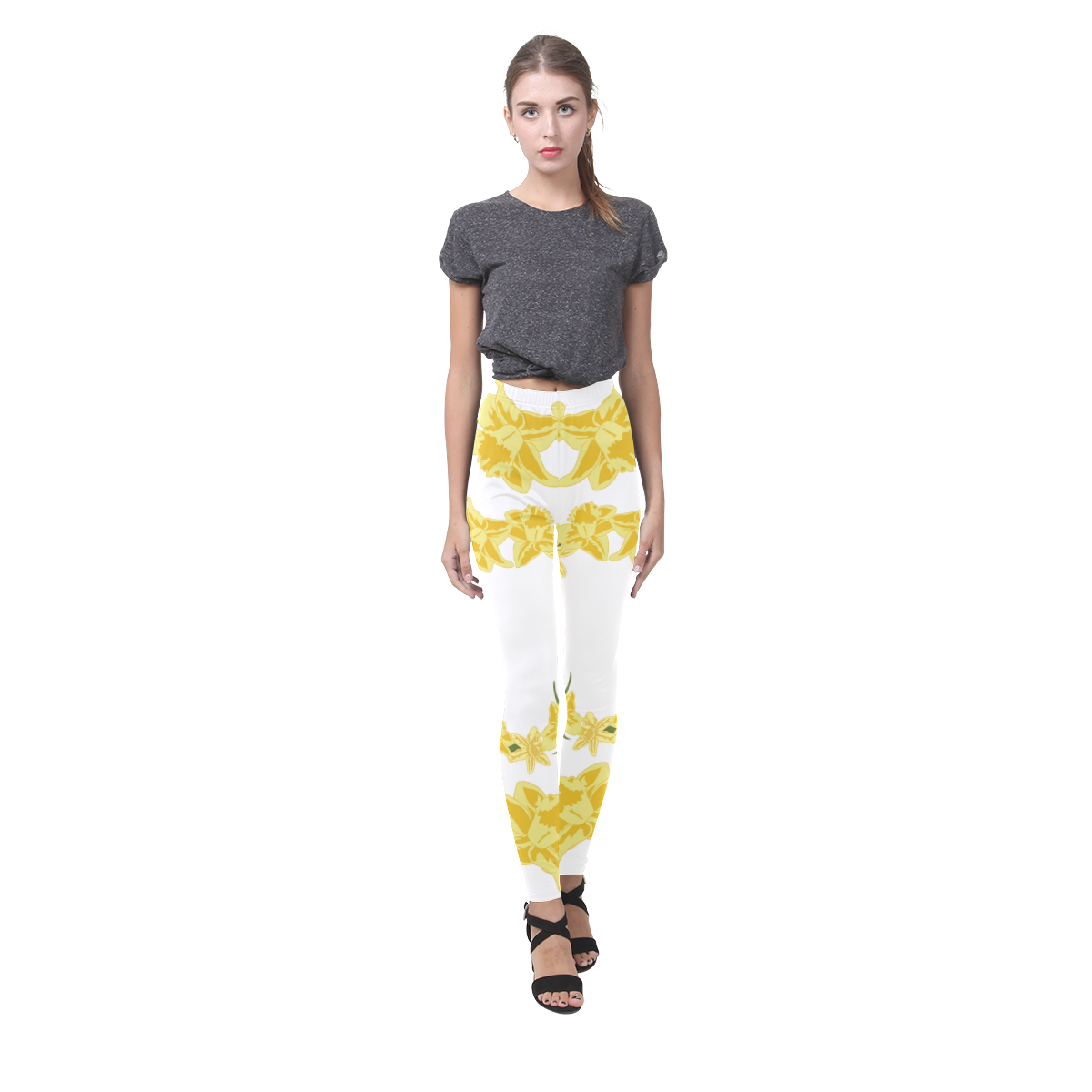 Daffodils Cassandra Women's Leggings (Model L01)