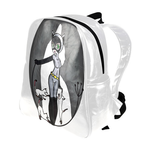 Harley Quinn Multi-Pockets Backpack (Model 1636)