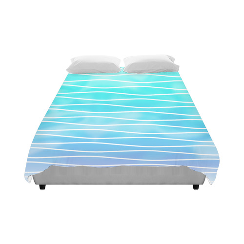 turquoise sea Duvet Cover 86"x70" ( All-over-print)