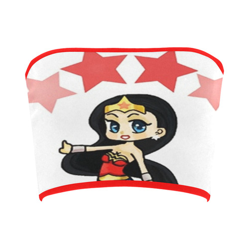 Wonder Woman warrior-princess Bandeau Top