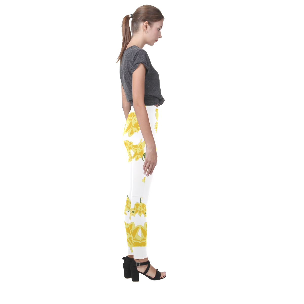 Daffodils Cassandra Women's Leggings (Model L01)