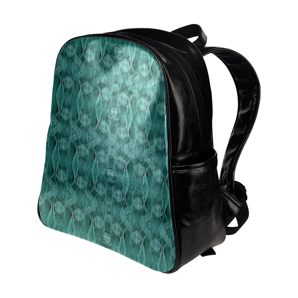 Celtic gothic knots in pop art Multi-Pockets Backpack (Model 1636)