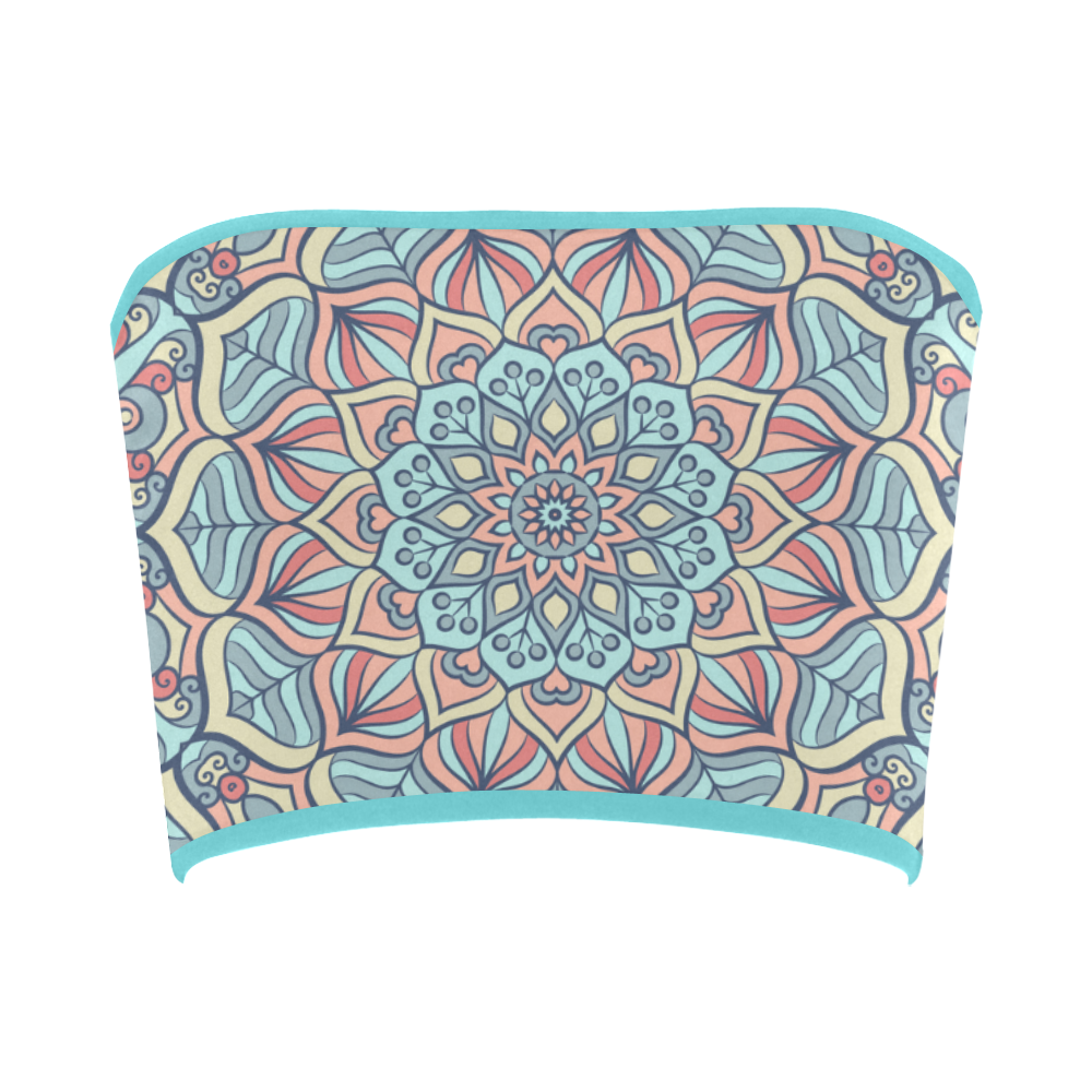 Beautiful Mandala Design Bandeau Top