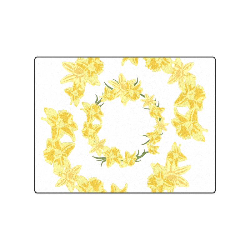 Daffodils Blanket 50"x60"