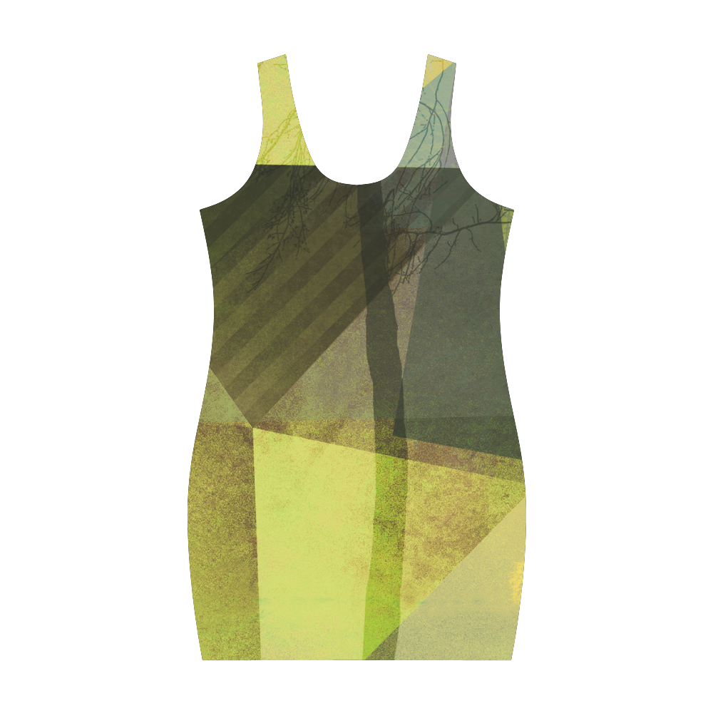Modern Graphic Design P24-G_D19 Medea Vest Dress (Model D06)