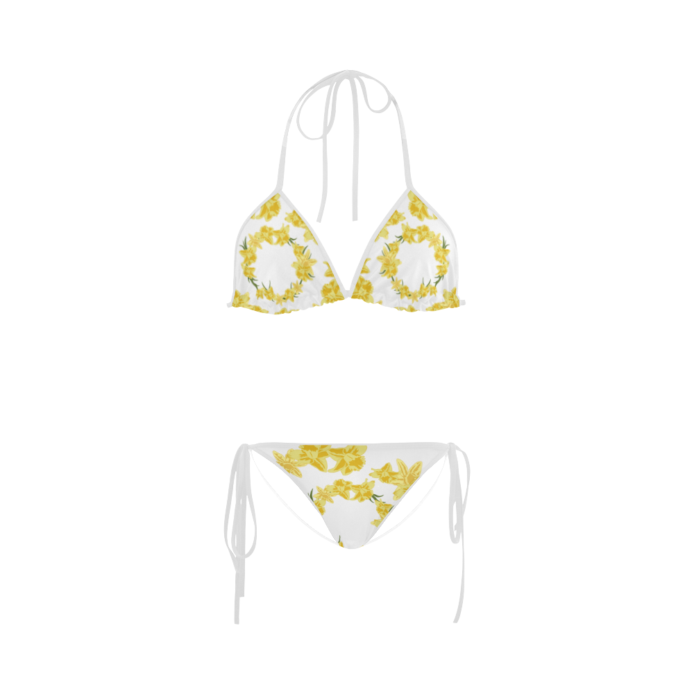 Daffodils Custom Bikini Swimsuit