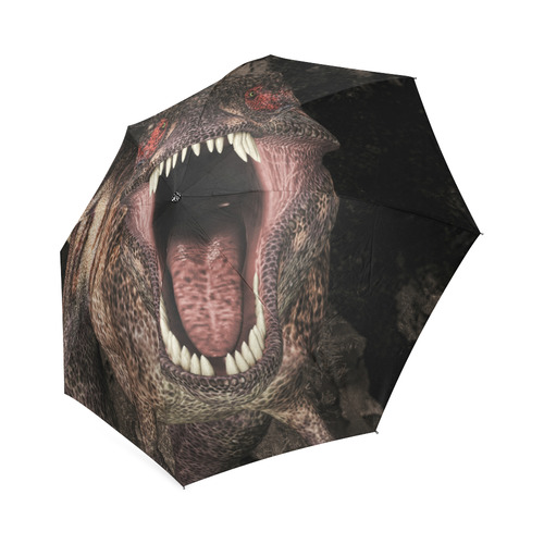 Tyrannosaurus rex dinosaur the king tyrant lizard Foldable Umbrella (Model U01)