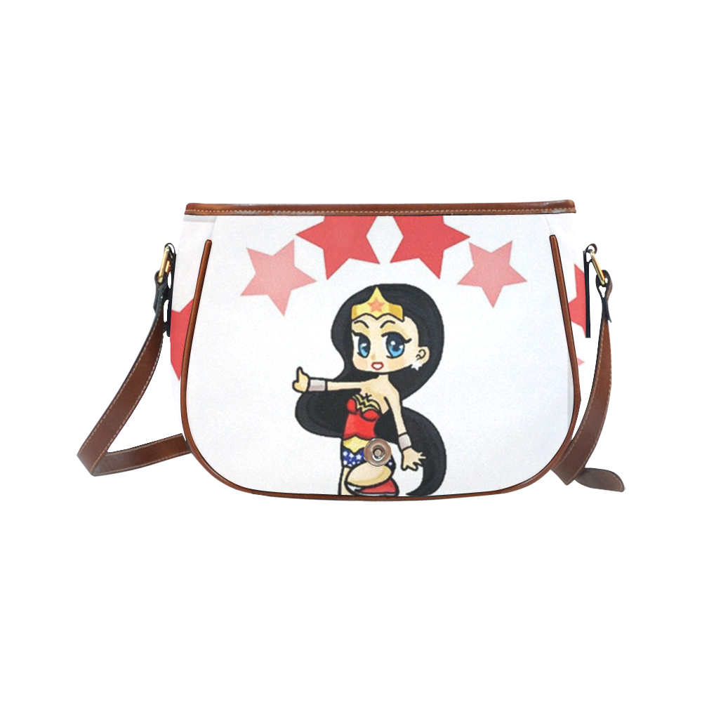 warrior-princess Saddle Bag/Small (Model 1649) Full Customization