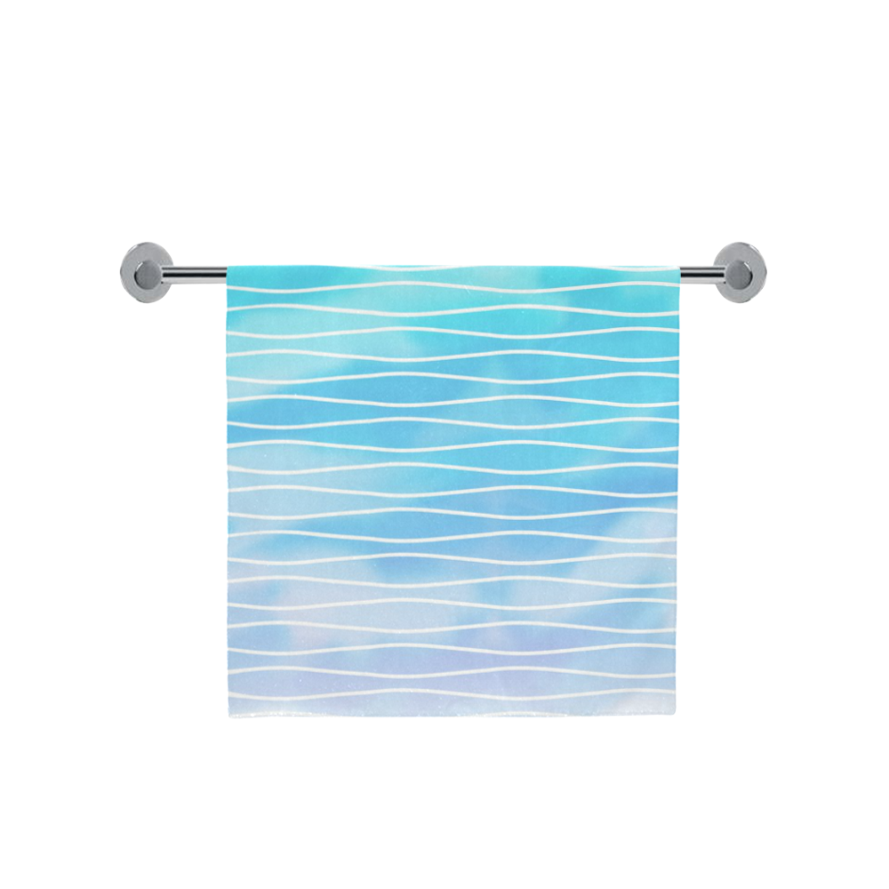 turquoise sea Bath Towel 30"x56"