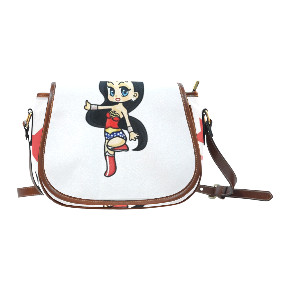 warrior-princess Saddle Bag/Small (Model 1649) Full Customization