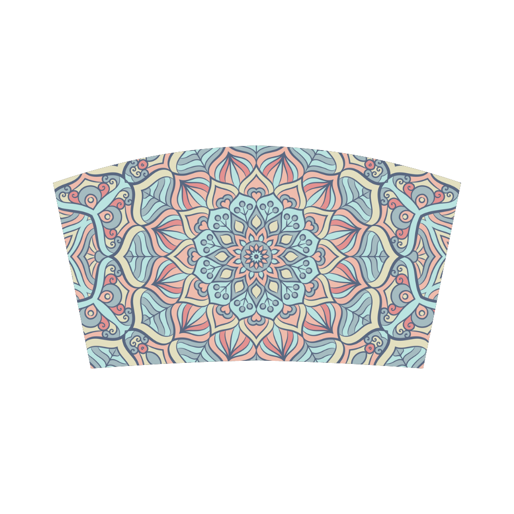 Beautiful Mandala Design Bandeau Top