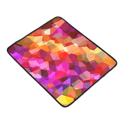 Geometric Fall Pattern Beach Mat 78"x 60"