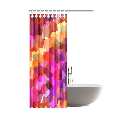 Geometric Fall Pattern Shower Curtain 48"x72"