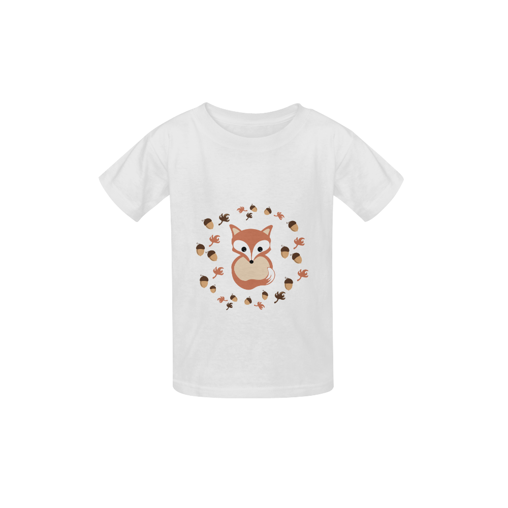 Fox in autumn Kid's  Classic T-shirt (Model T22)