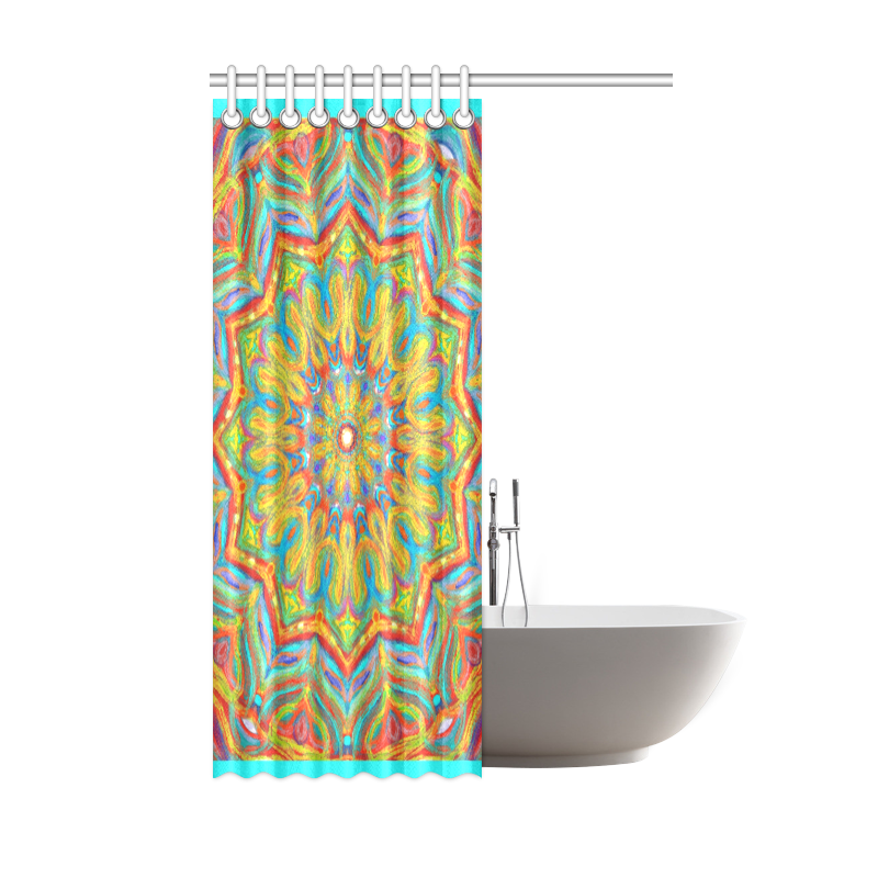 indian 6 Shower Curtain 48"x72"
